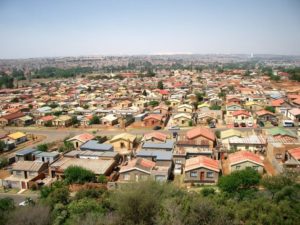 Pic of Soweto township