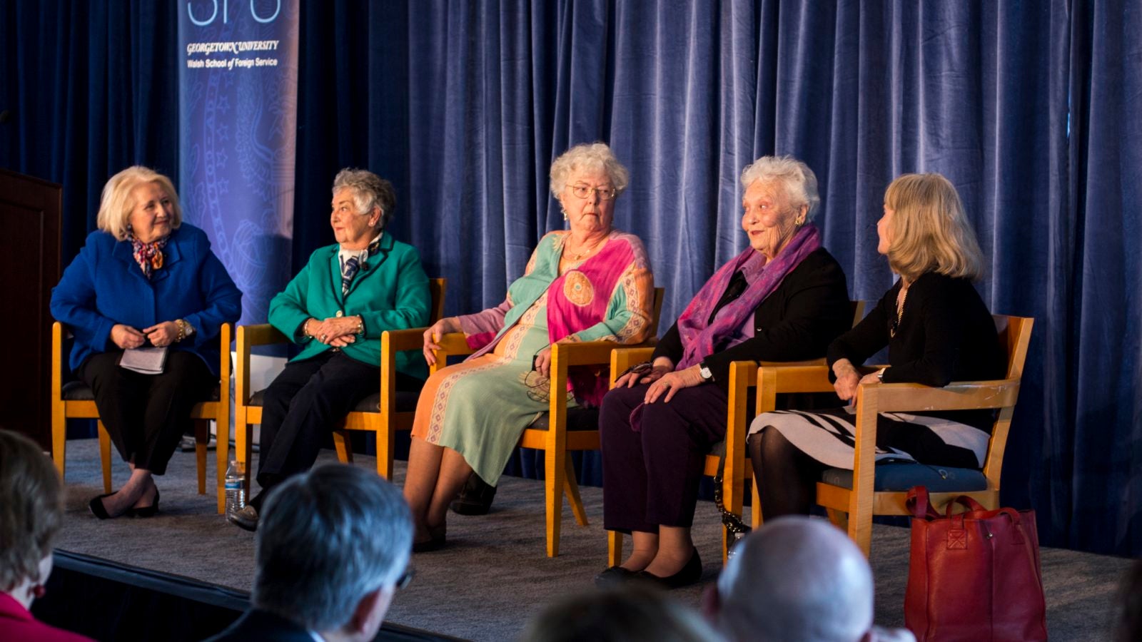 First women on the Hilltop panel