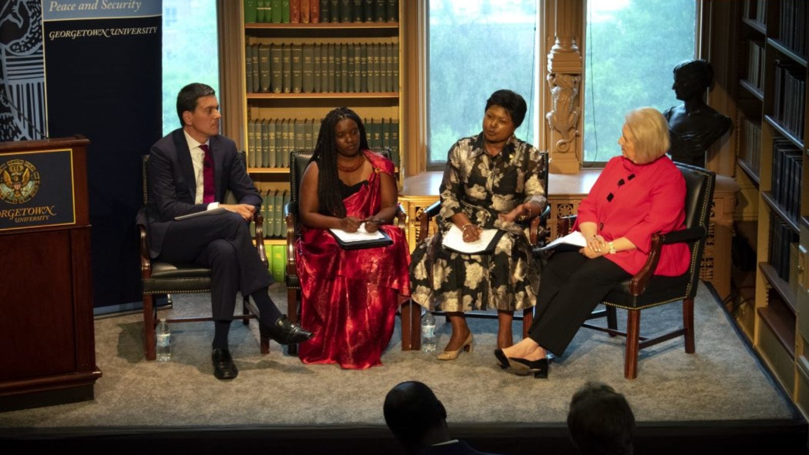 Panelists at the event