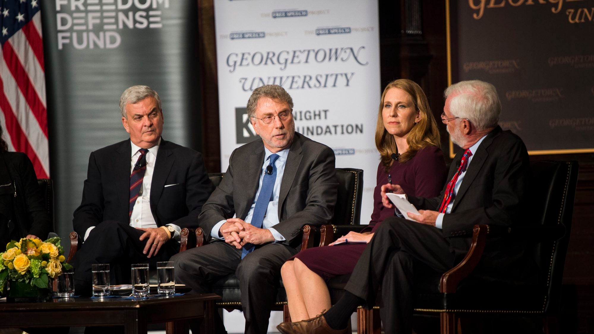 Panelists from the Secrets and Leaks talk