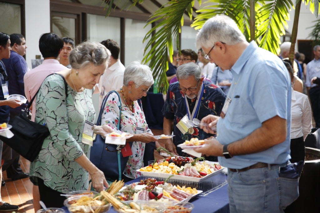 Food inside the ICC