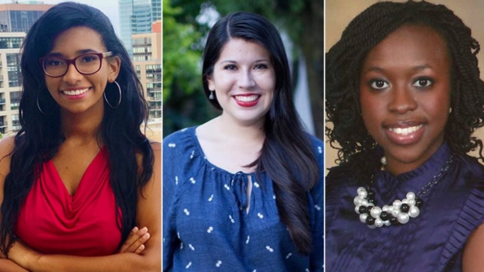 The 3 SFS alumnae chosen for the pickering fellowship