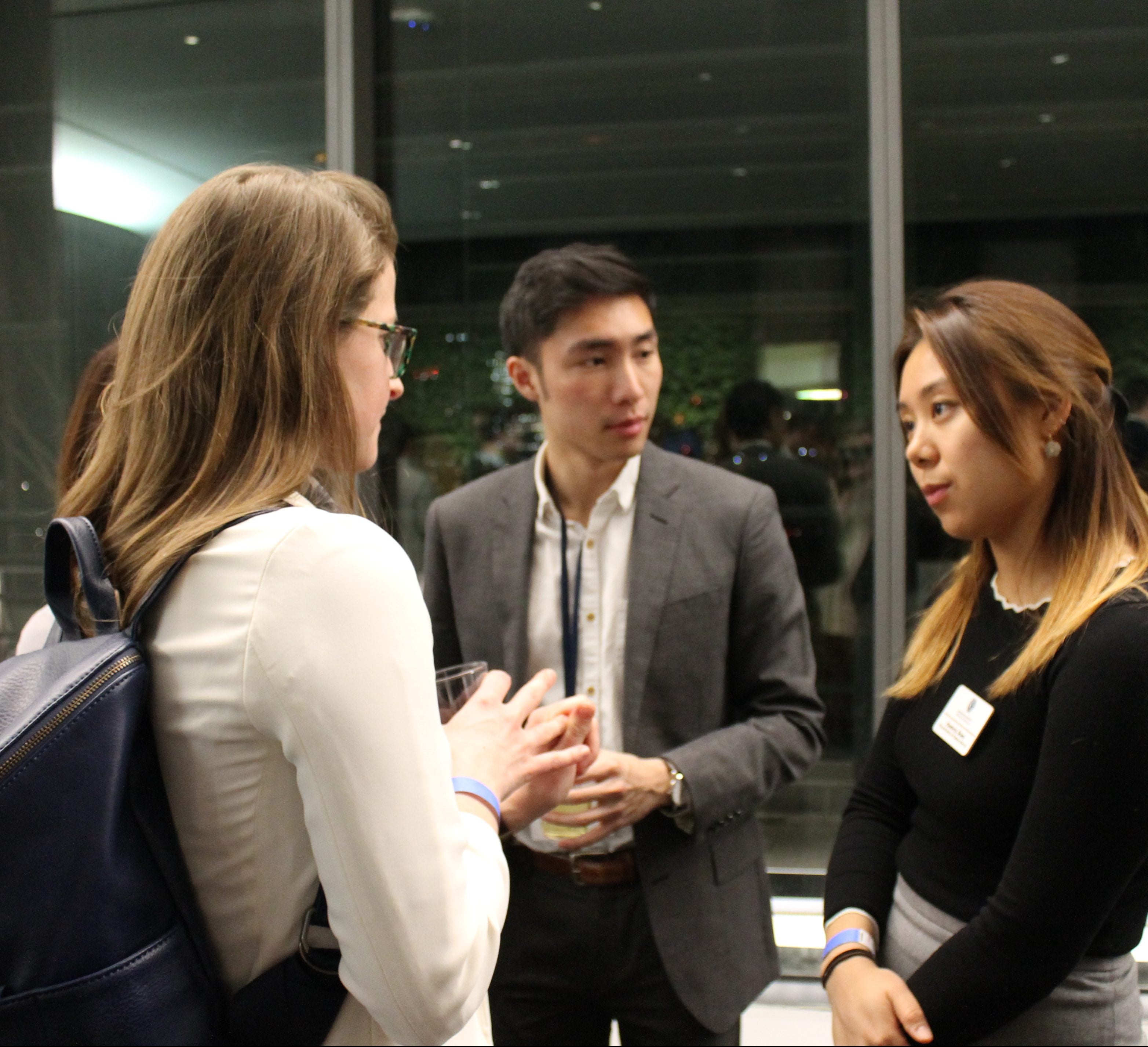 Graduate Students at Reception