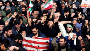 Soleimani protest in Tehran