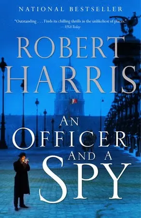 Book cover: "An Officer and a Spy" by Robert Harris.