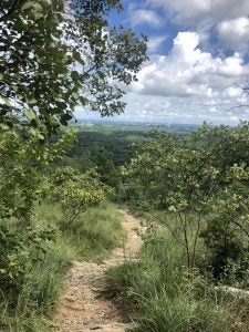 Photo of Kennesaw Mountain trail.