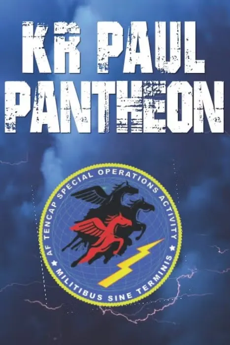 Book cover: "Pantheon" by KR Paul.