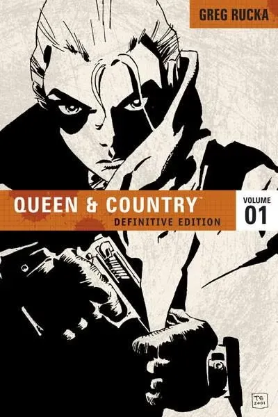Book cover: "Queen and Country" by Greg Rucka.