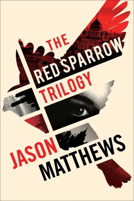 Book cover: "Red Sparrow Trilogy" by Jason Matthews.