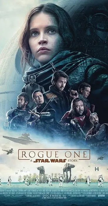 Movie cover: "Rogue One: A Star Wars Story"