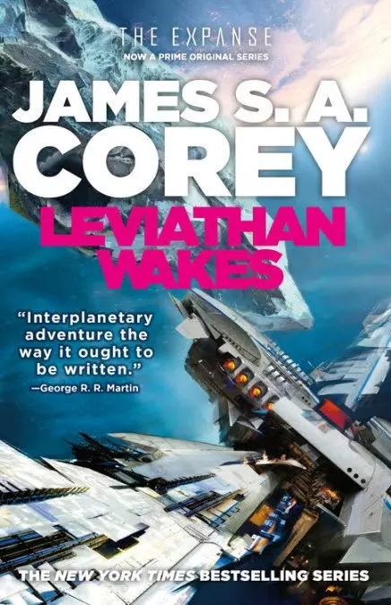 Book cover: "The Expanse series" by James S. A. Corey.