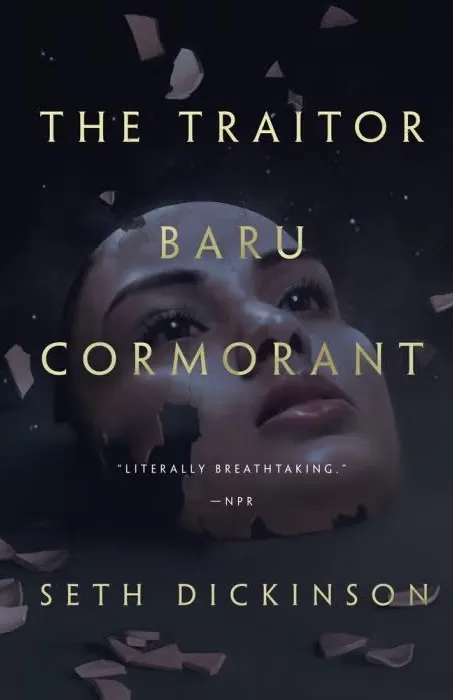 Book cover: "The Traitor Baru Cormoranty" by Seth Dickinson.