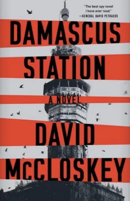 Book cover: "Damascus Station: A Novel" by David McCloskey.
