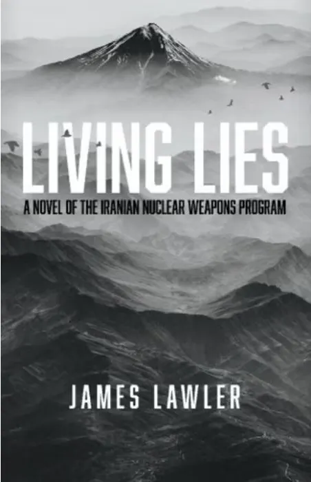 Book cover: "Living Lies" by James Lawler.