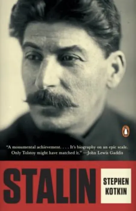 Book cover: "Stalin: Paradoxes of Power, 1878-1928" by Stephen Kotkin.
