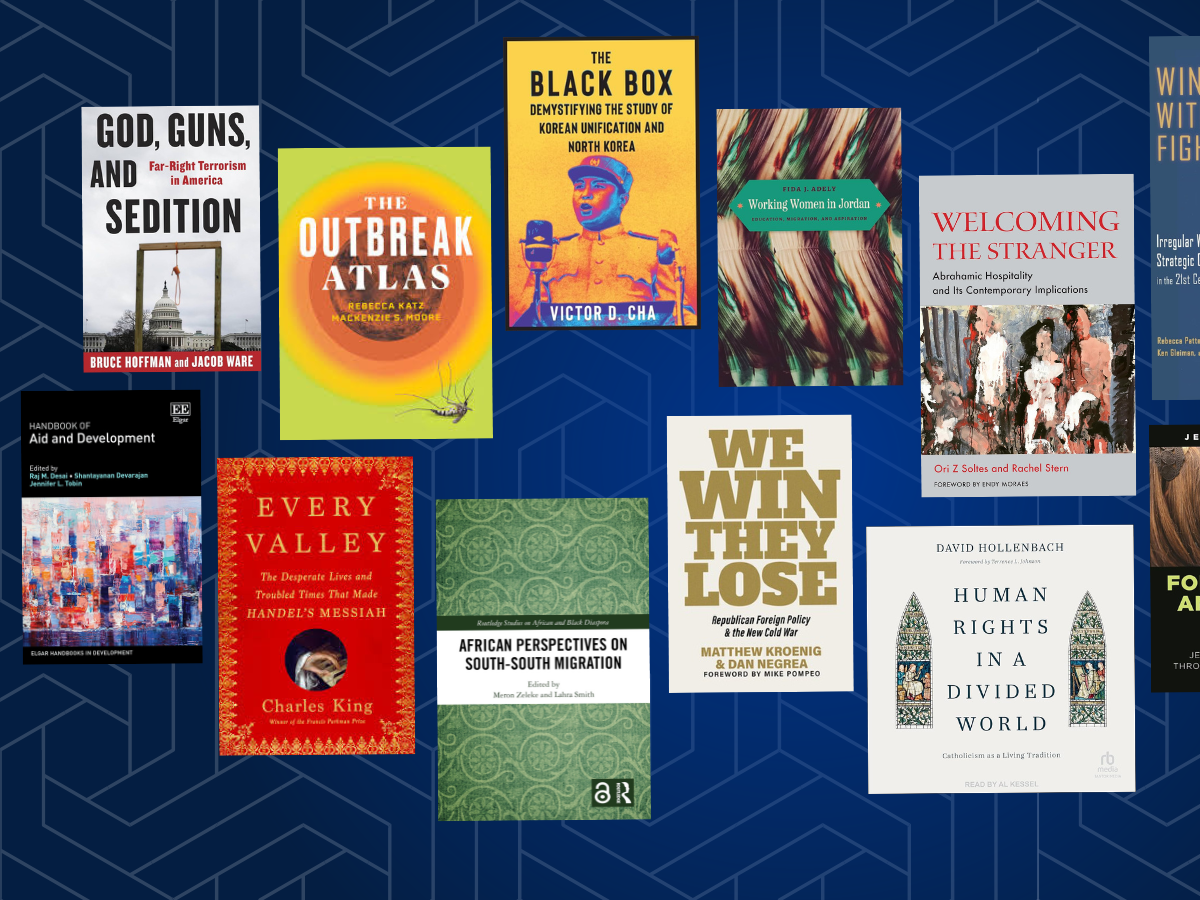 SFS faculty publish 14 new books in 2024