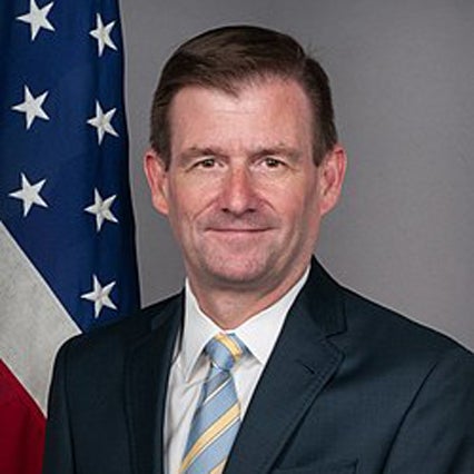 Headshot of Ambassador David Hale