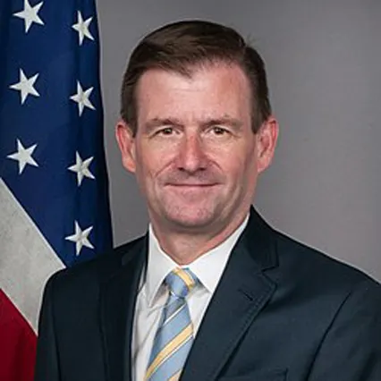 Headshot of Ambassador David Hale