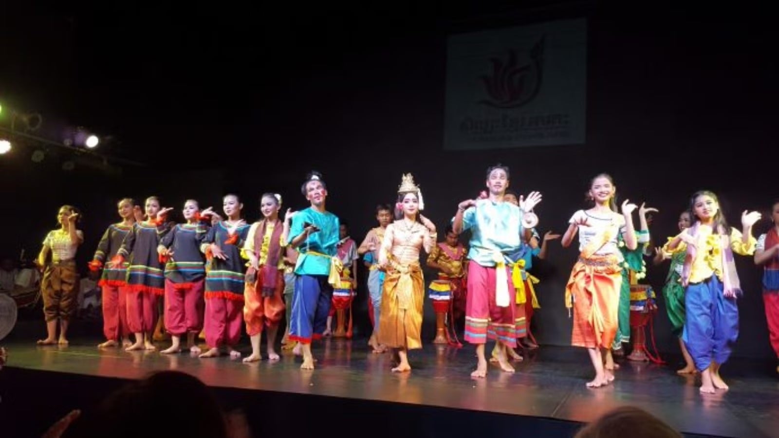 Performers on stage.