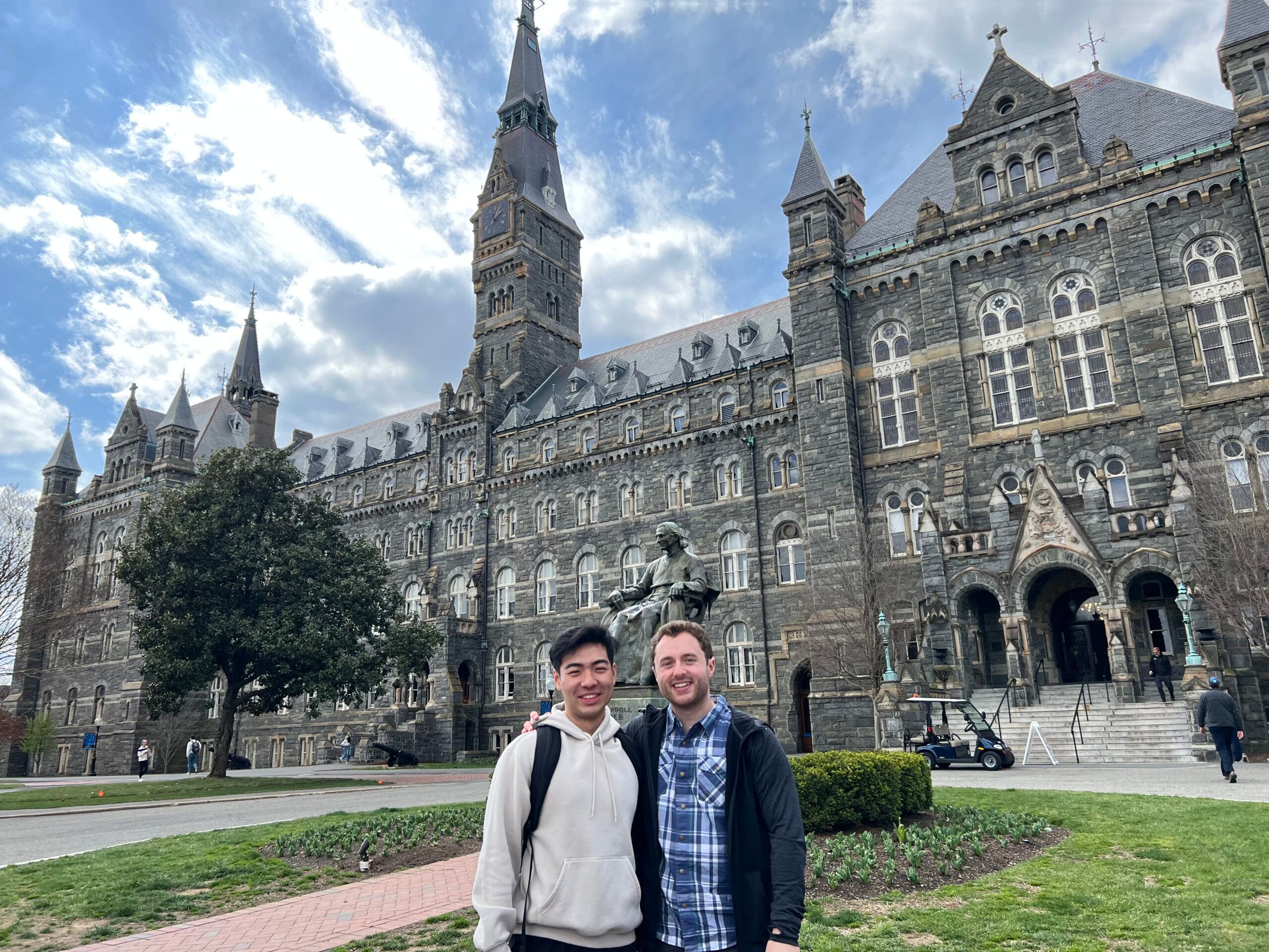 Andrew Park (SFS’24) reflects on a “magical chapter” of his life at Georgetown