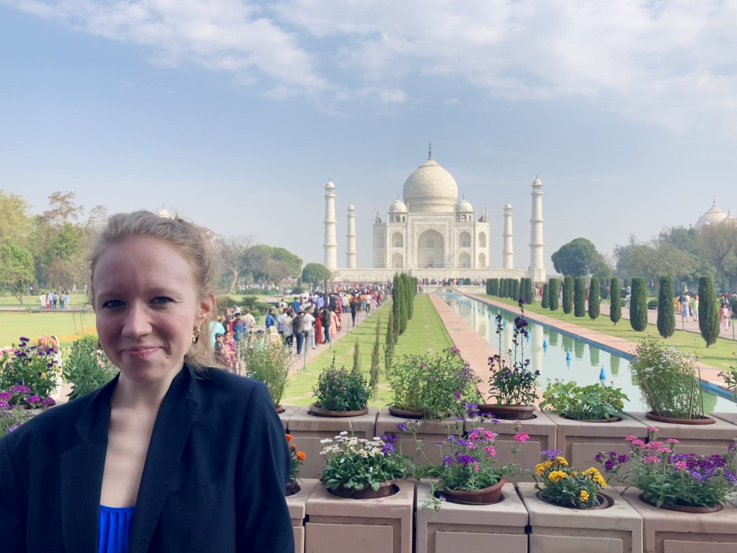 Antonia Baskakov (MSFS’25) represents SFS at Raisina-IE Global Student Challenge in India