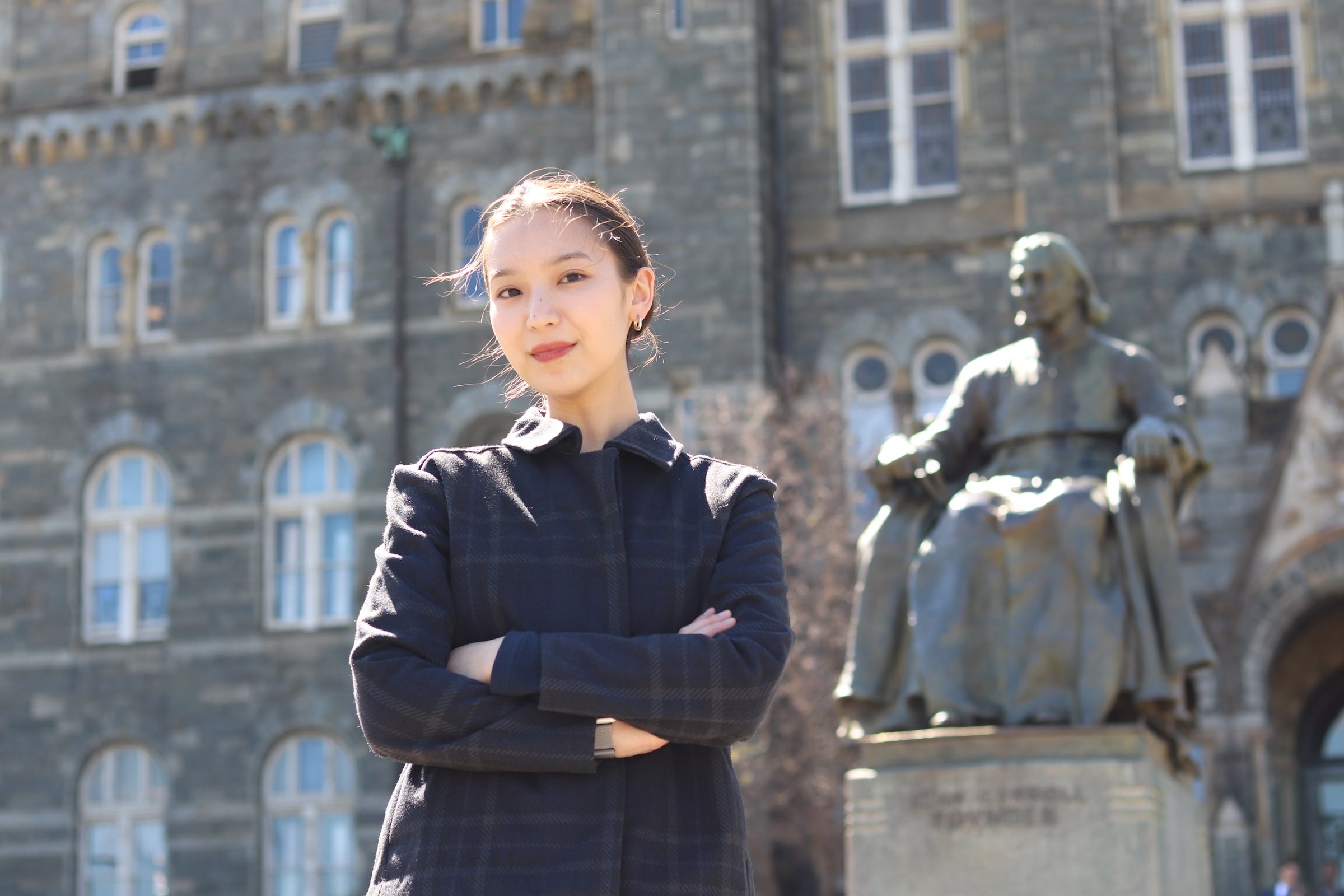 Darina Zhunussova’s journey through Eurasian studies to create impact at Georgetown