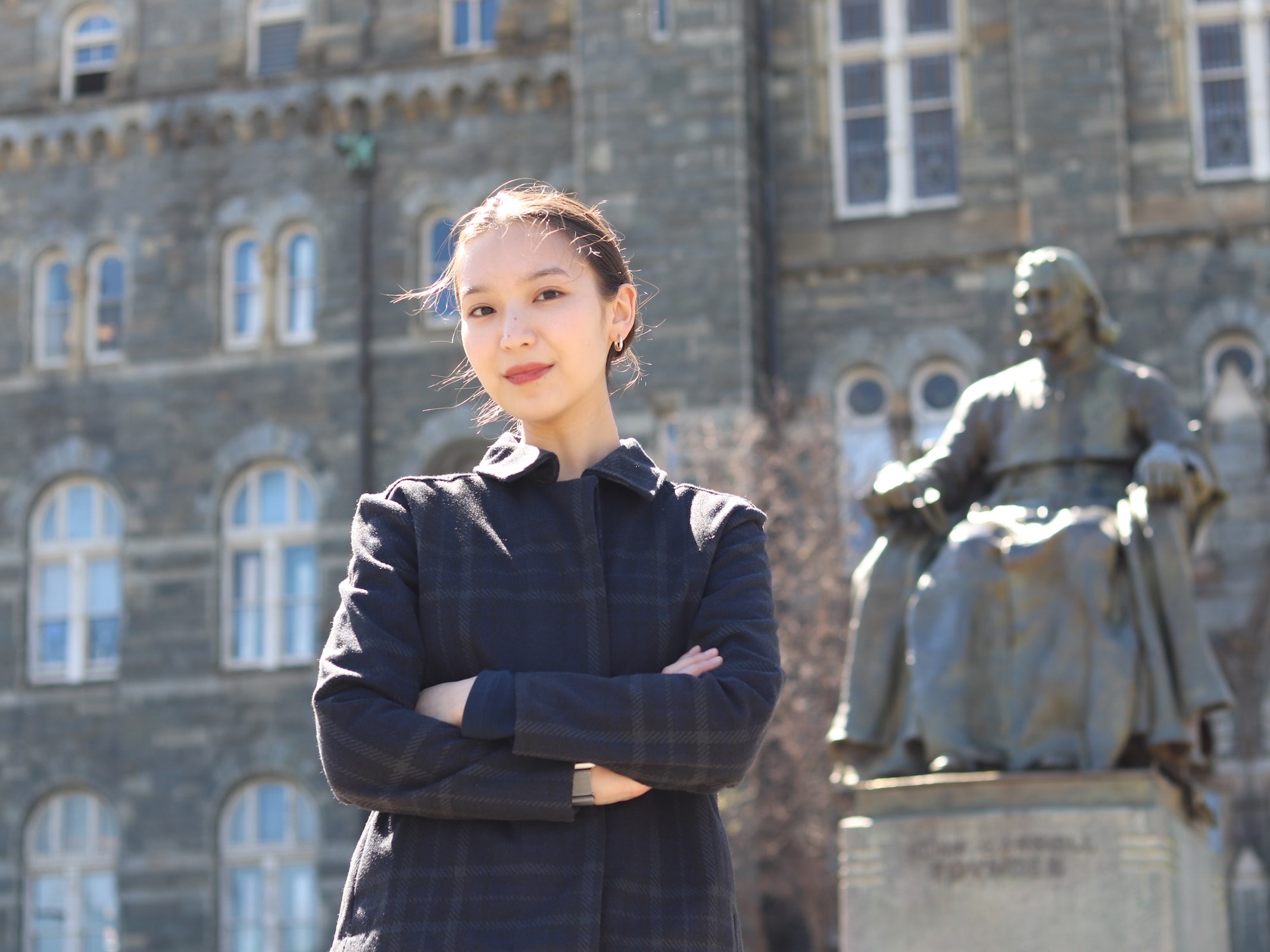 Darina Zhunussova’s journey through Eurasian studies to create impact at Georgetown