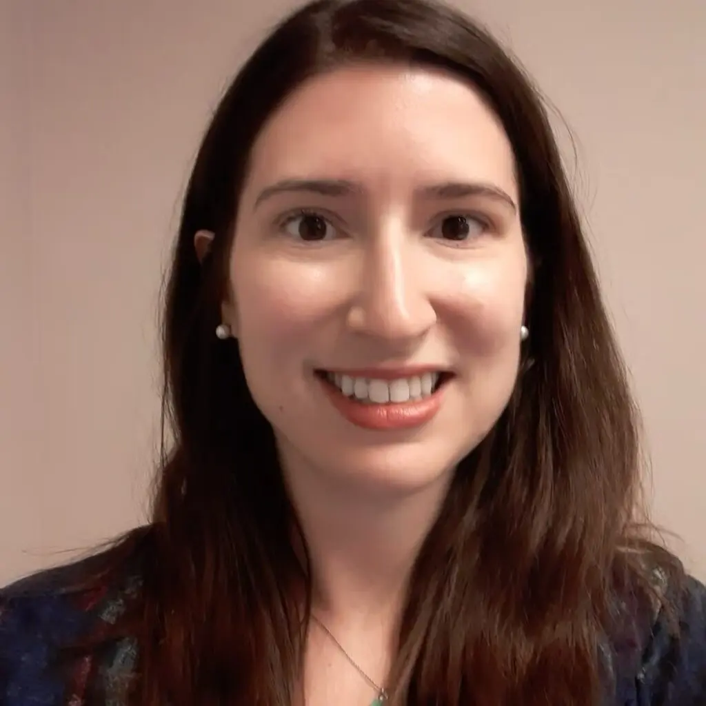 Jessica Miller wearing a black shirt.