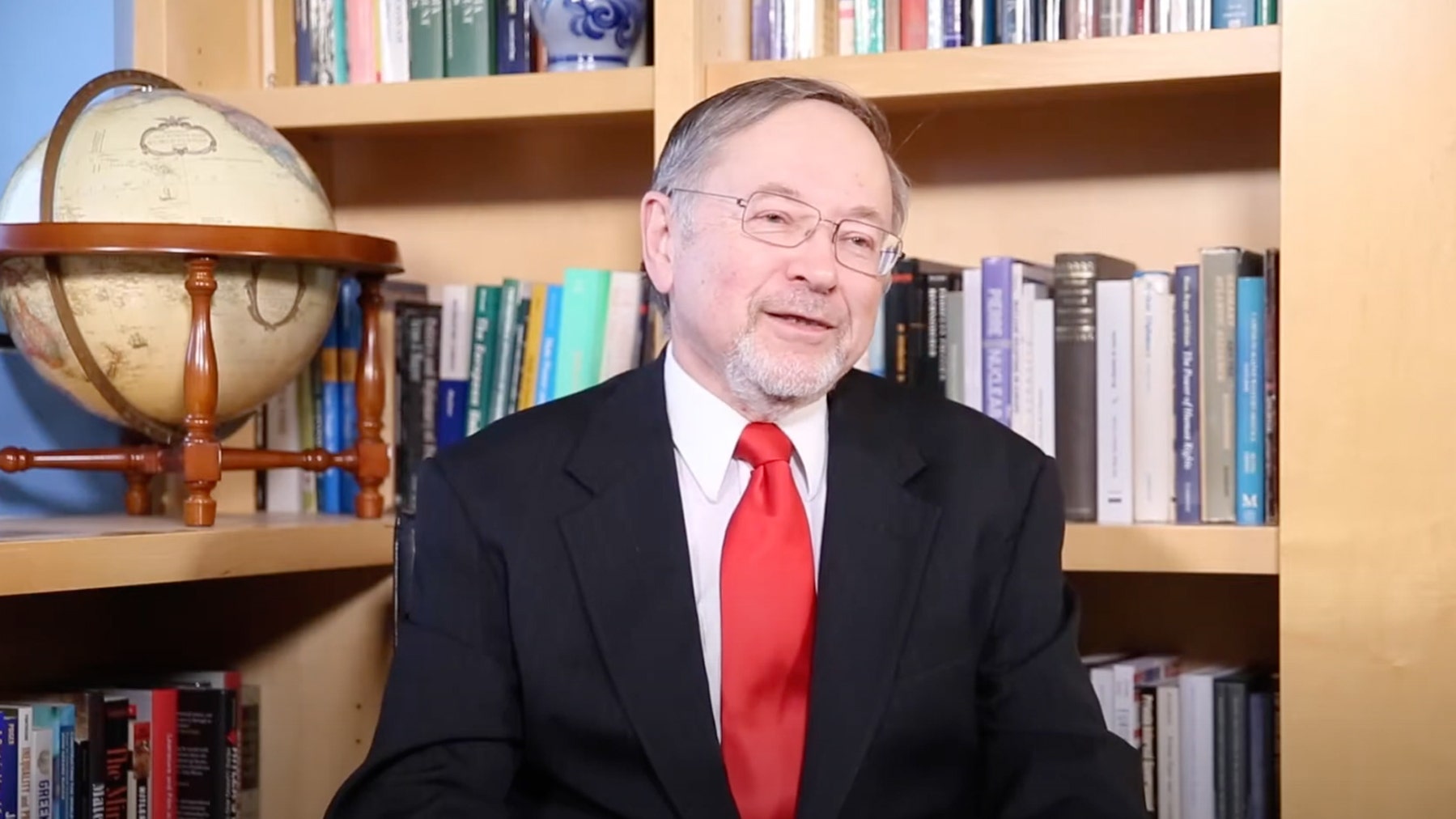 Photo of Ambassador John W. Blaney III speaking.