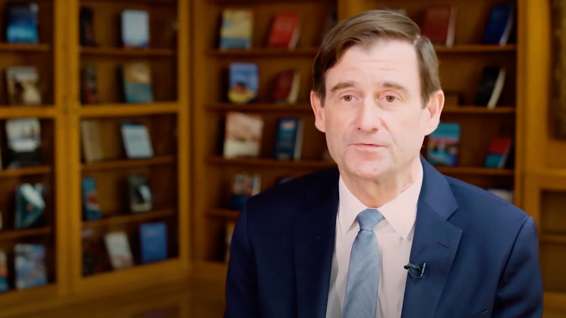 Photo of David Hale speaking