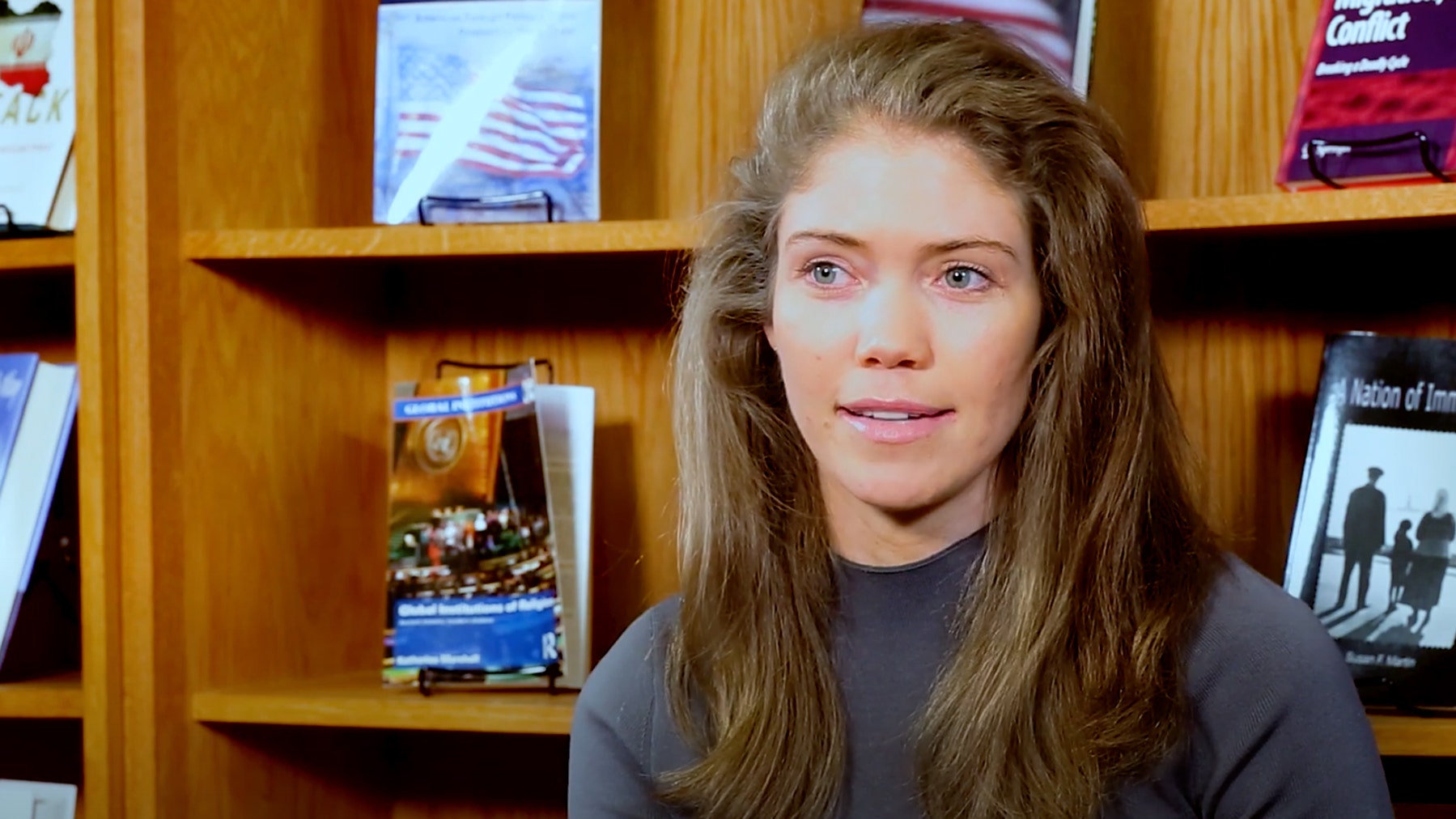 Photo of Reilly Dowd speaking