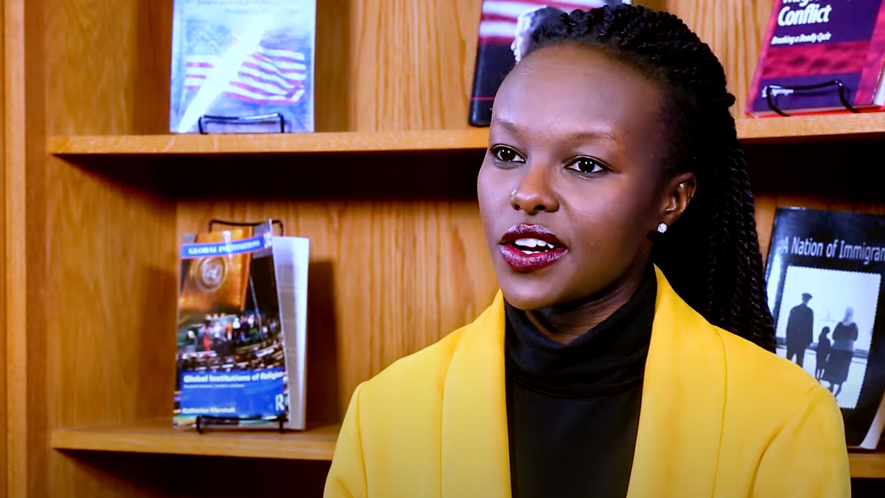Photo of Wanjiku Ngare speaking