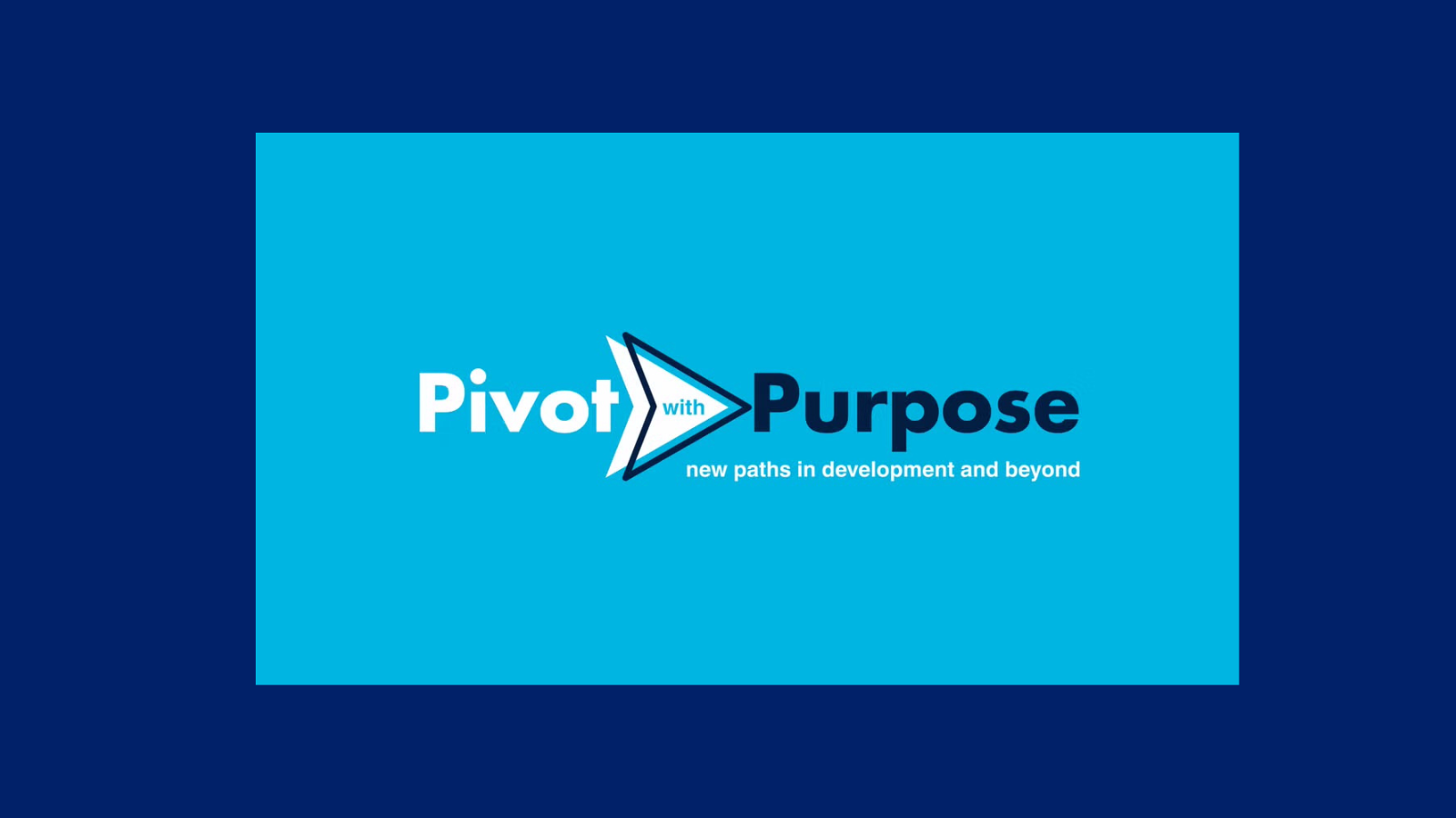 Pivot with Purpose