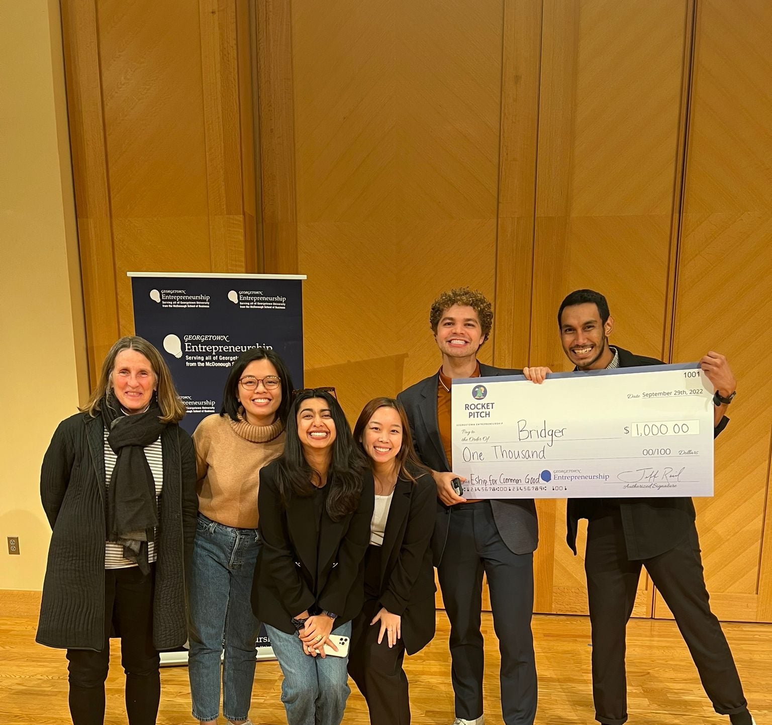 GHD Students Rock the Rocket Pitch