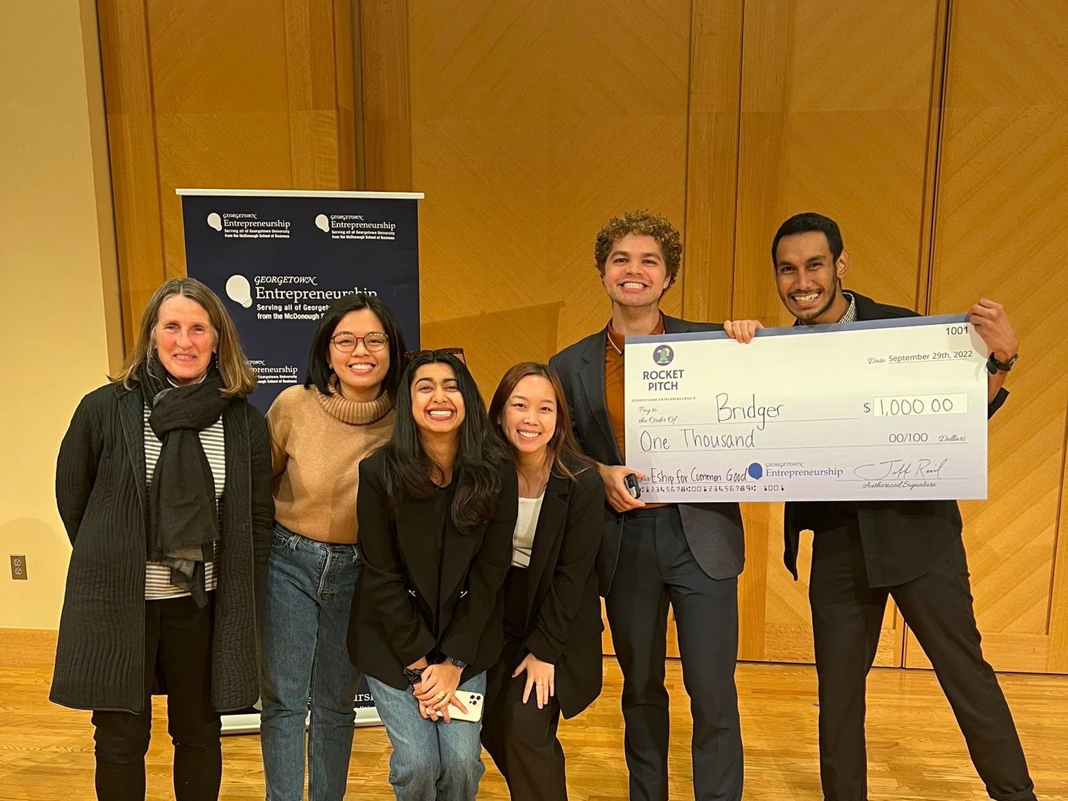 GHD Students Rock the Rocket Pitch
