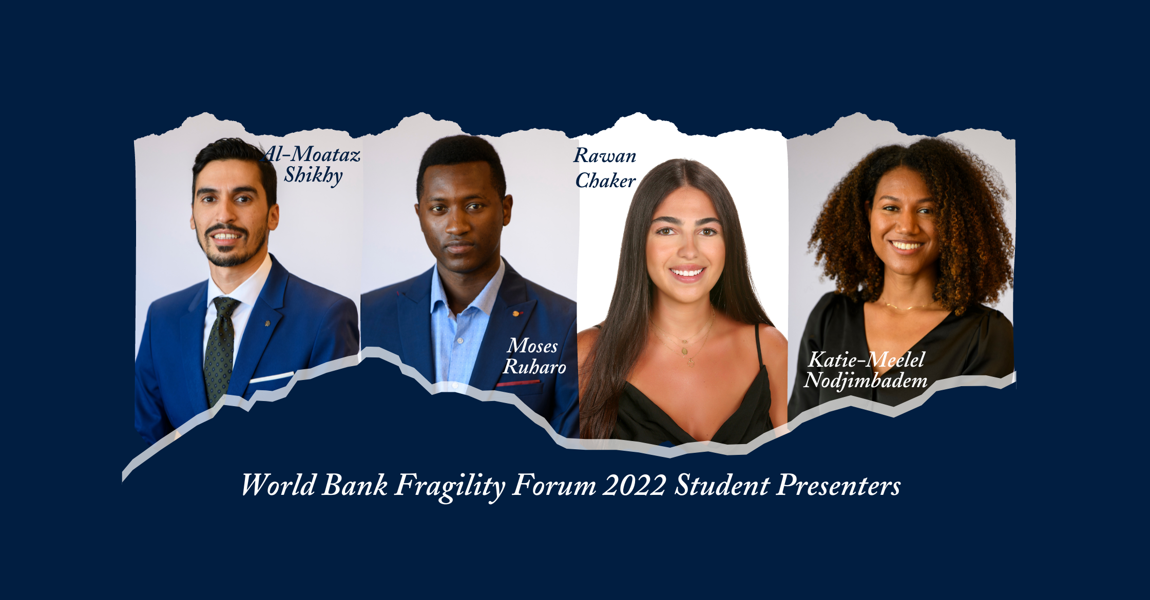 MSFS Students Lead First-Ever Student-Led Panel at the 2022 Fragility Forum
