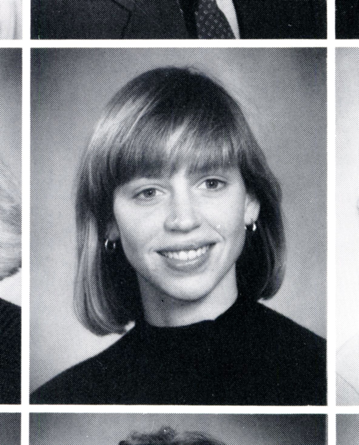 Julie Fette 1989 yearbook 