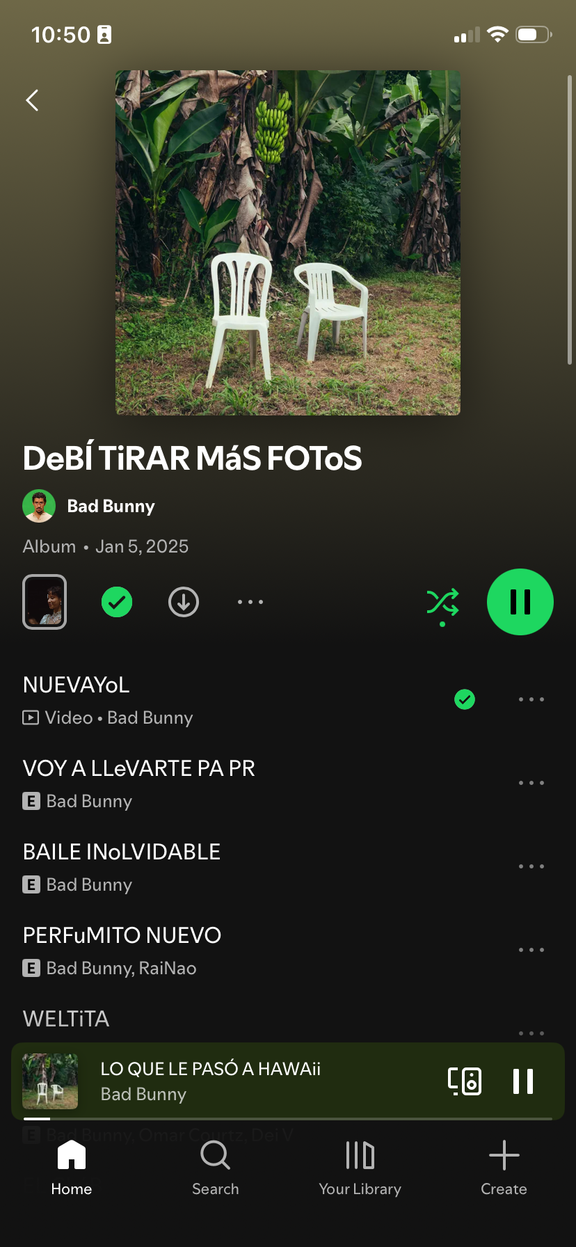 DeBÍ TiRAR MáS FOToS Studio album by Bad Bunny